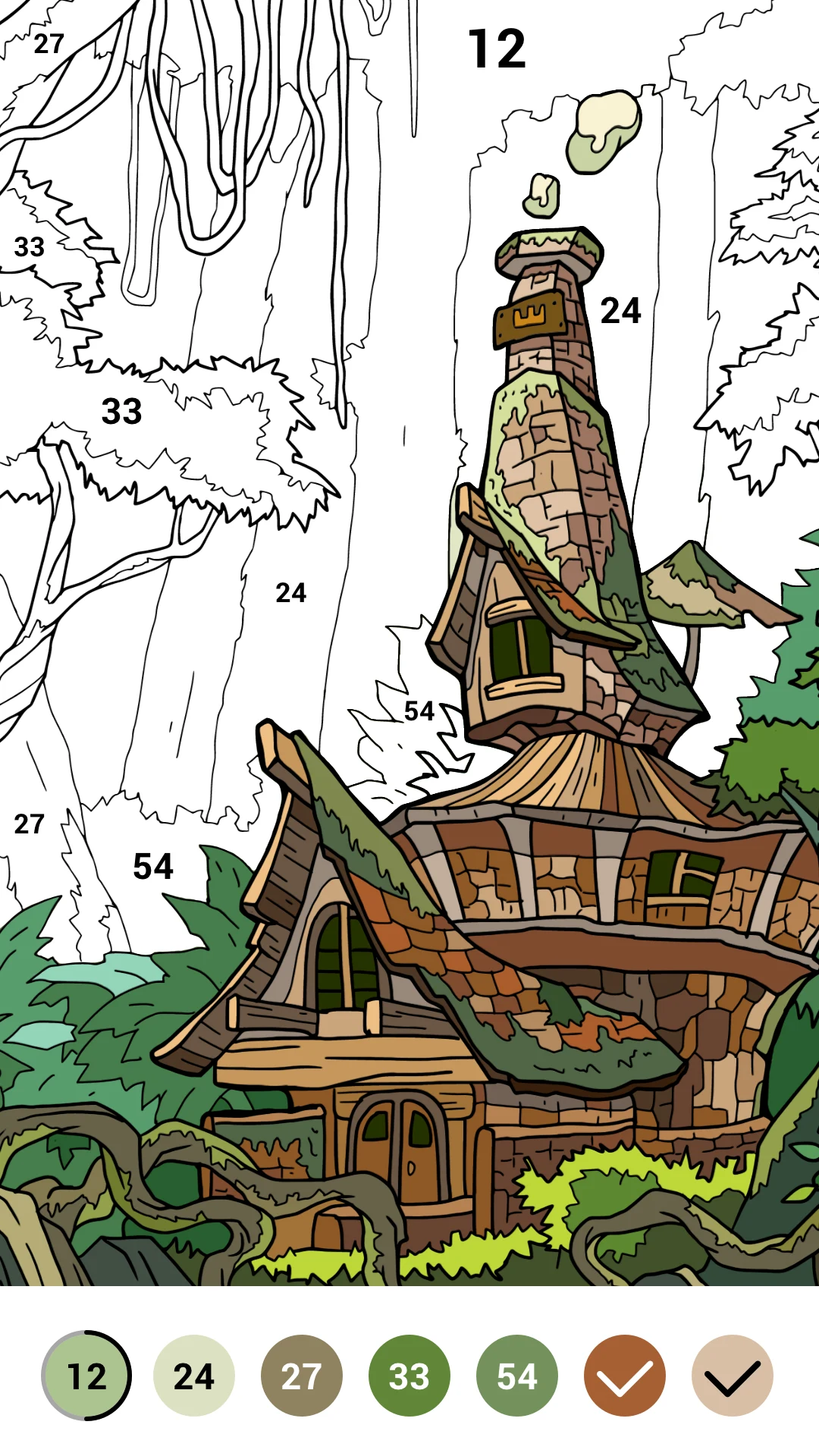 Casual Color - Color by Number screenshot